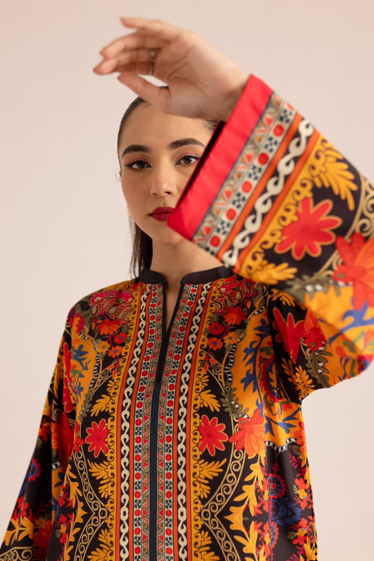Ethnic Digital 2PC – Winter Linen Stitched Co-Ord Set