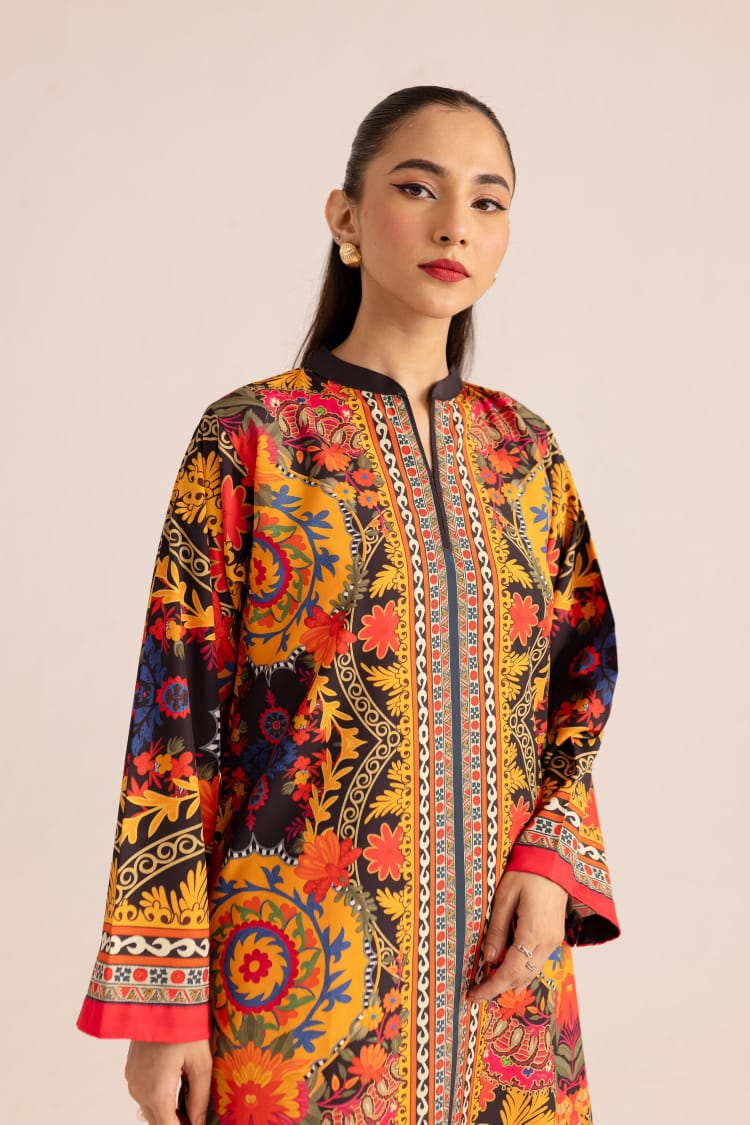 Ethnic Digital 2PC – Winter Linen Stitched Co-Ord Set