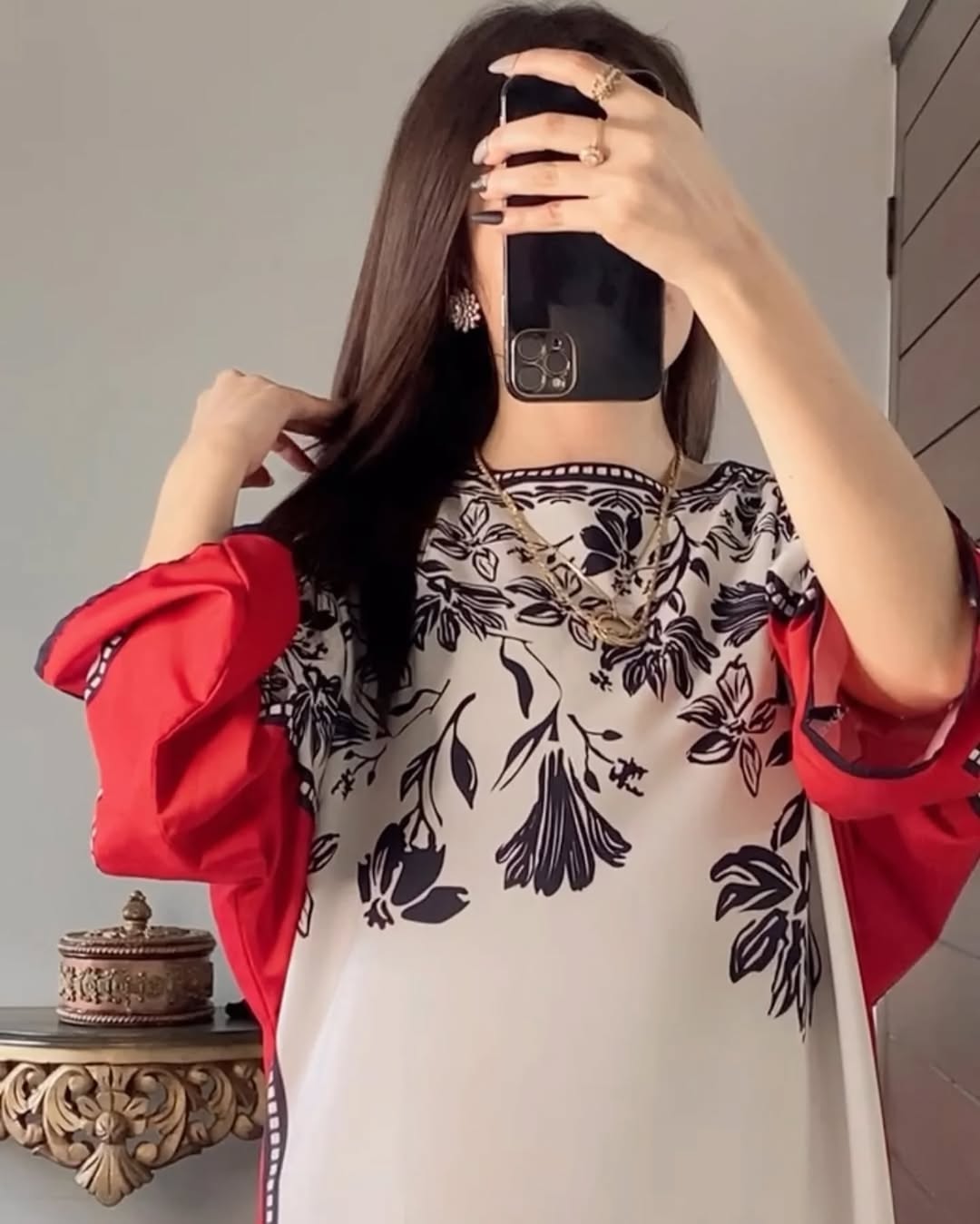 Fusion Varzah Long Edition Kaftan 2PC Suit – Silky Lawn